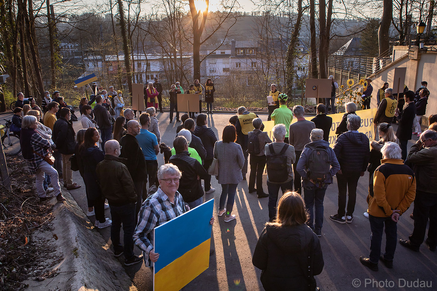 Amnesty International Luxembourg protest - Photographer Luxembourg