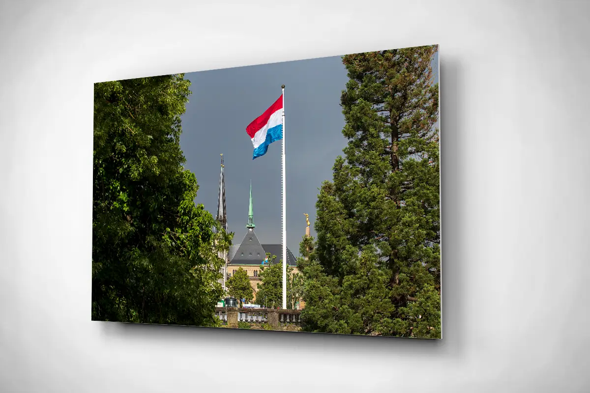 Luxembourg-city-flag-landmarks-rigid-poster