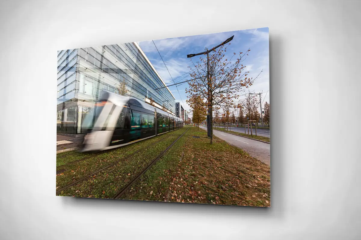 Tram Kirchberg business Luxembourg gallery print