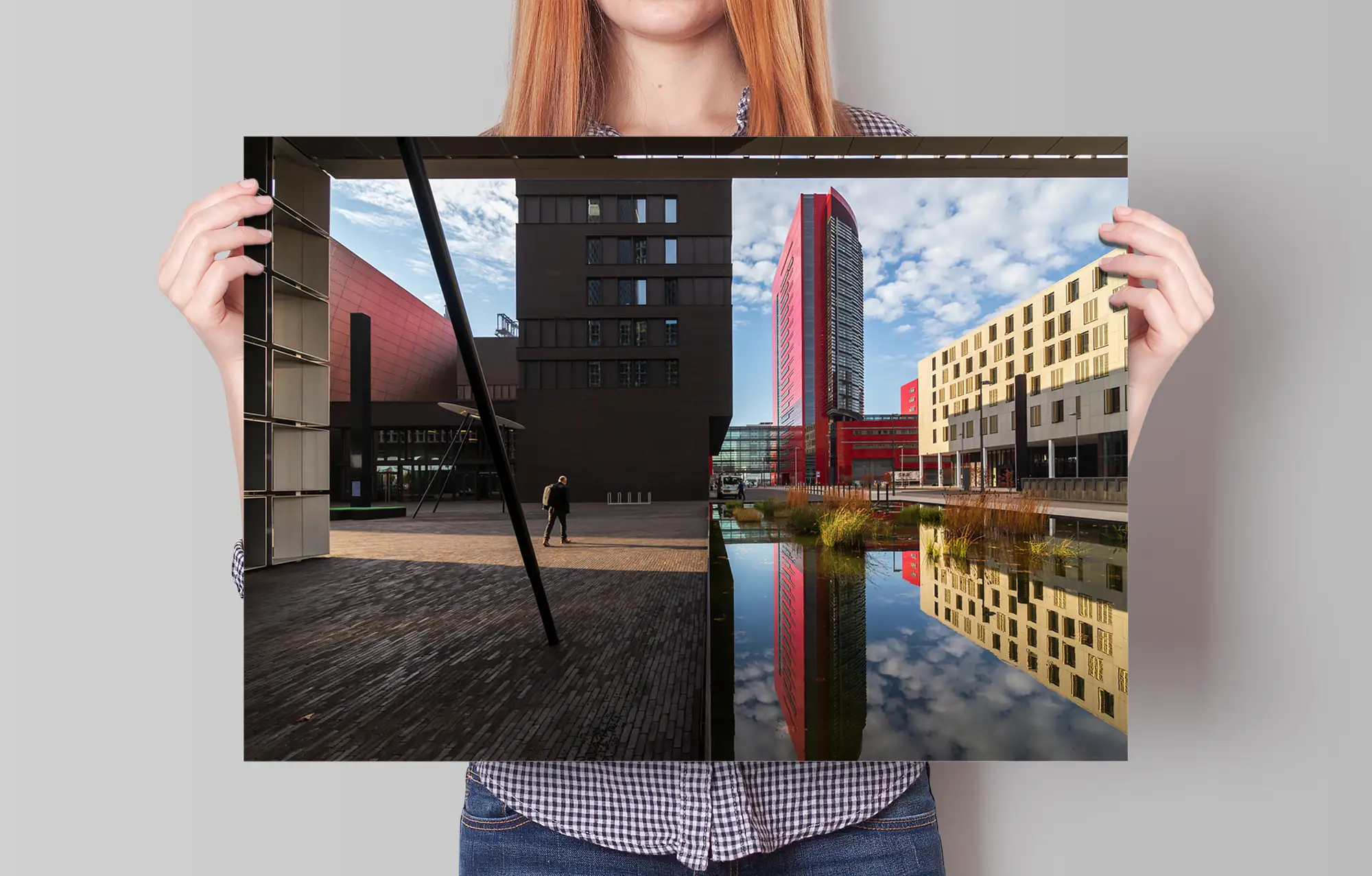 Belval in Esch sur Alzette Luxembourg poster