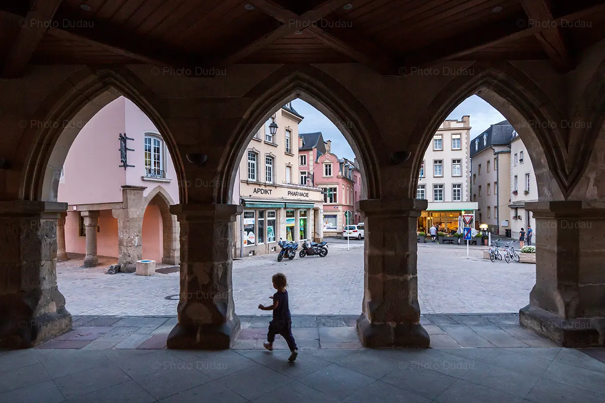 Echternach in Luxembourg street photo